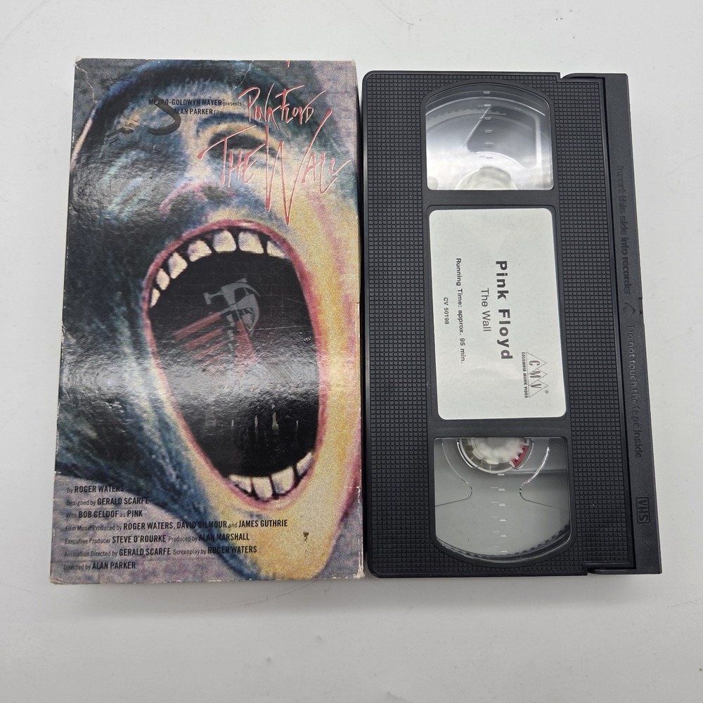 Pink Floyd The Wall VHS 1999 Musical Rock